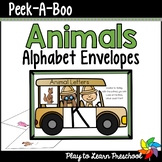 Animals Alphabet Game (Peek-A-Boo Envelopes)