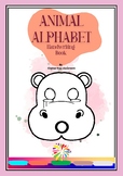Animals Alphabet -Hand Writing Book for kids ages 3 and up