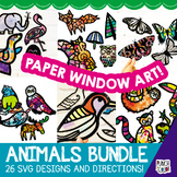 Animals Arts and Crafts for Preschool | Easy Tissue Paper 