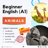 Animals - Beginner ESL for Adults & Teens (A1)