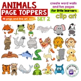 Animals, Birds & Fish Page Toppers | Clip Art for Teachers