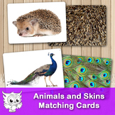 Matching Cards - "Animals and Skins"