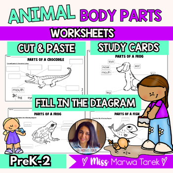 Label Animal Body Parts Teaching Resources | TPT