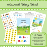 Animals Busy Book