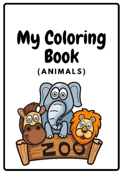 Preview of Animals Coloring Book or Coloring Sheets ||Coloring Pages | Coloring Sheets |