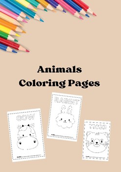 Preview of Animals Coloring Pages