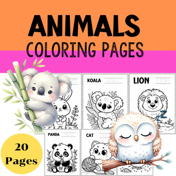 Preview of Animals Coloring Pages