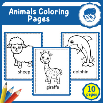 Animals Coloring Pages by Felixes | TPT