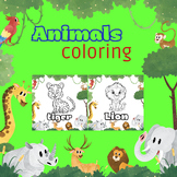 Animals Coloring Pages - Animals Coloring Sheets - Coloring Book