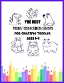 Animals Coloring and Tracing Book For Creative Toddler