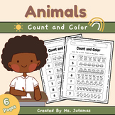 Animals "Count and Color "