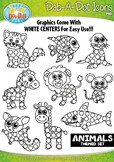 Animals Dab-A-Dot Markers Graphics Clipart {Zip-A-Dee-Doo-