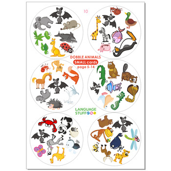Dobble Animals Card Game 