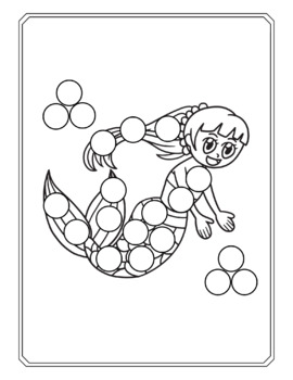 Dot Markers Activity Book Mermaid - Do A Dot Art Coloring Book For Kids  Ages 2-4: Mermaid gifts for girls | 2, 3, 4 year old girl gifts | (Coloring