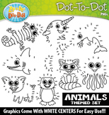 Animals Dot-To-Dot Clipart {Zip-A-Dee-Doo-Dah Designs}