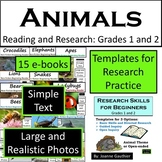 Animals: Easy Illustrated Readers and Research Project
