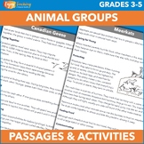 Animals Form Groups to Survive – 9 Reading Passages and Ac