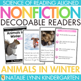 Animals In Winter Differentiated Nonfiction Decodable Read