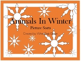 Animals In Winter {Sorting Activity & Writing Response}