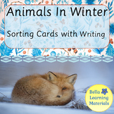 Animals In Winter Sorting Cards & Writing