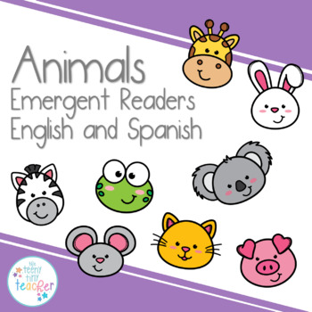 Animals Multi-Level Emergent Readers in English and Spanish - Differentiated