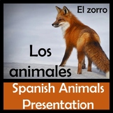 Animals (Los animales) Power Point in Spanish (72 slides)