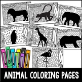 Animals Coloring Pages - Mindfulness coloring pages