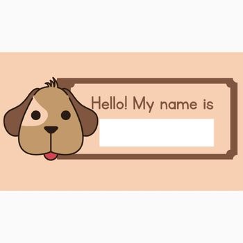 Preview of Animals Name Tags