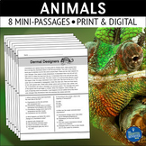 Animals Nonfiction Reading Comprehension Passages