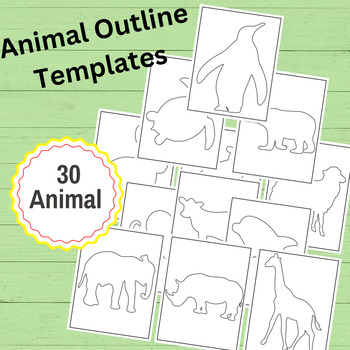 Preview of Animals Outline