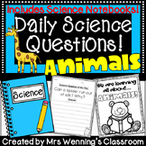 Science Question of the Day! ANIMALS! Differentiated for G