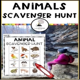 Animals Scavenger Hunt | Printable Checklist for Outdoor N