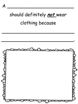 animals should not wear clothing writing by mrs hos tpt