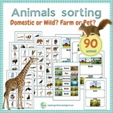 Animals Sorting- Domestic, Wild, Farm, Pet, Both (Real Photos)