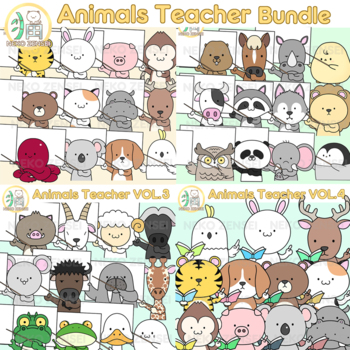 Download Animals Teacher Bundle Clip Art By Neko Zensei Tpt