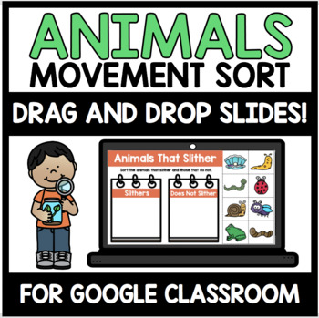 Animals That Slither Body Movement Digital Interactive Sort (