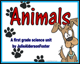 Animals Unit for First Grade Science