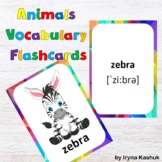 Animals Flashcards Vocabulary