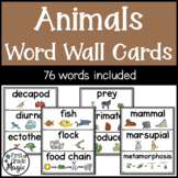 Animals Vocabulary  Wall Cards Posters