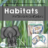 Animals and Habitat Reflection Craftivity