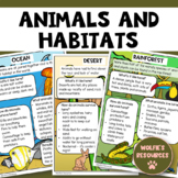 Animals and Habitats For Kindergarten | First Grade