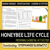 Honeybee Life Cycle Unit | Printable & Digital | Immersive Reader