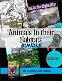 Animals and their Habitats Bundles: Project Based Learning