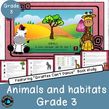 Preview of Animals and their Habitats SUB PACK- unit of work