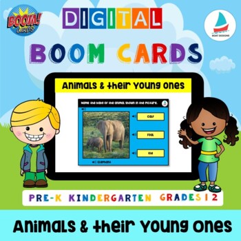 Animals And Their Young Ones Baby Animals Pre K Kindergarten Ela Vocabulary