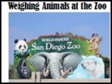 Animals at the Zoo and how zookeepers weigh them. About Weight