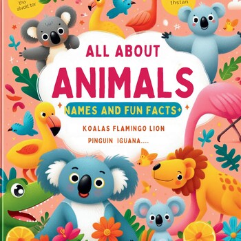 Animals by Names: A Visual Journey by Miss Turtle | TPT