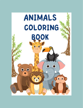 Animals coloring pages by Daisy paper art | TPT