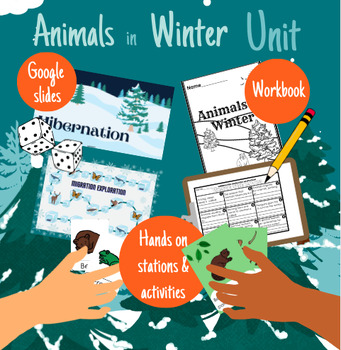 Preview of Animals in Winter Bundle! Hibernation, Migration and Adaptation!