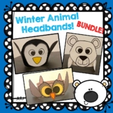 Animals in Winter Craft, Animals in Winter Headbands, Peng